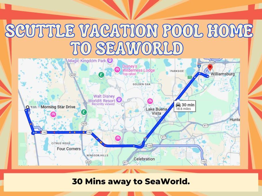Scuttle Vacation Pool Home Wspa ออร์ลันโด ภายนอก รูปภาพ